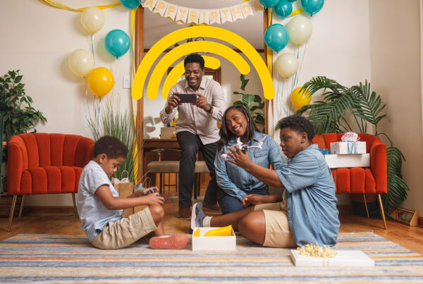 family birthday party
